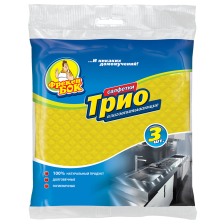 Серветки  Фрекен БОК целюлозні Тріо 3 шт. (4820048485401)