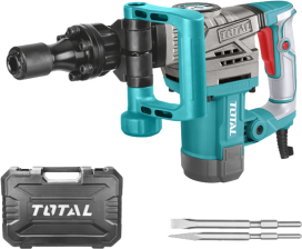 Відбійний молоток Total мережевий 1300 Bт 20 Дж 0-3800 уд/хв (TH2130016)