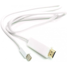 Кабель мультимедійний  miniDisplayPort (M) to HDMI (M) 1.0m PowerPlant (CA912131)