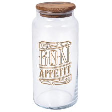Банка  HEREVIN Bon Appetit з дерев. кришкою 1.4 л (232006-147)