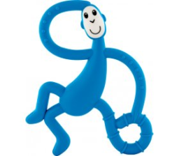 Іграшка-гризун Танцююча Мавпочка (колір синій, 14 см)