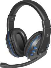 Ігрова гарнітура  Defender Warhead G-160 чорно-синя