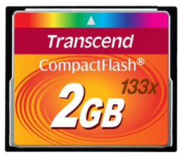 Карта пам'яті Compact Flash Transcend 2Gb (133x)