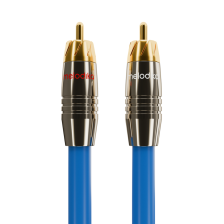 Кабель Melodika Sky Blue Cable 2xRCA - 2xRCA, lenght 1,5m