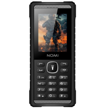 Мобільний телефон  Nomi i2420 Black-Grey; 2.39"