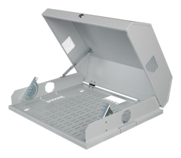 Шафа настінна MIRSAN SLIM 19" 3+5U 537x475, RAL 7035 MR.SLM.02