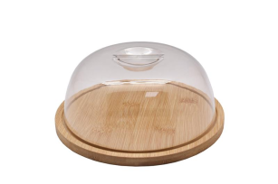 Блюдо з кришкою  Ardesto Midori, 18.5х1х7.8см, бамбук, пластик AR0932