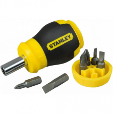 Викрутка STANLEY Multibit Stubby з 6 змінними бітами