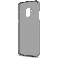 Чохол-накладка для телефону MakeFuture Air Case (Clear TPU) Samsung A8 Plus 2018 Black (MCA-SA818PBK)
