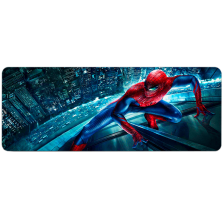 Килимок  300*800 тканинний Spider Man 9 з боковою прошивкою, товщина 2 мм, Пакет