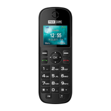 Мобільний телефон  Maxcom MM35D Black; 1.77"
