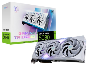 Відеокарта  MSI GeForce RTX 5080 16G GAMING TRIO OC WHITE