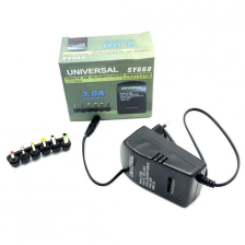 Блок живлення  Merlion 30W Universal, ручн. регулювання, 6 Г-обр. роз'ємів (FLY668)