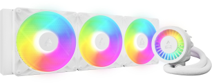 Система рідинного охолодження  Arctic Liquid Freezer III Pro 420 ARGB White (ACFRE00189A)