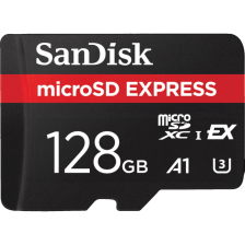 Карта пам'яті  SANDISK microSDXC Express Express 128GB UHS-I U3 A1 Class 10 (SDSQXFN-128G-GN4NN)