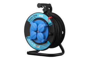 Мережевий подовжувач 2E 4XSchuko, ІР44, 3G*1.5мм, 20м, black (2E-CR4315IP44M20)