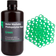 Фотополімерна смола ELEGOO Resin, Water Washable, 1кг, green (50.103.0004)