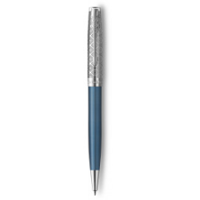 Ручка Parker SONNET 17 Metal Blue Lacquer CT BP (68 432)