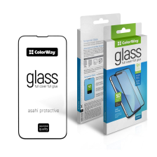 Захисне скло  9H FC glue ColorWay Apple iPhone 14 black