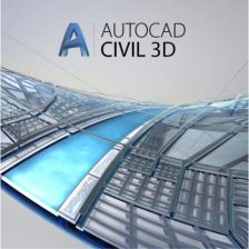 ПЗ для 3D  (САПР) Autodesk Civil 3D Commercial Single-user 3-Year Subscription Renewal 237I1-007738-L882