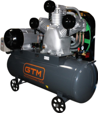 Компресор  GTM 300л, 2800/2000л/хв, 15кВт, 10бар, 380В, 3 циліндри V-под. (KCJ3120-300L)