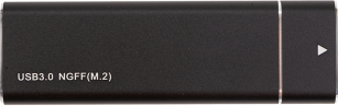 Зовнішня кишеня  PowerPlant для M.2 NGFF SSD USB 3.0 (HC380435)