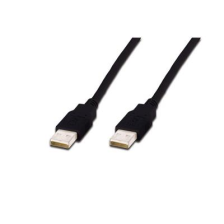 Кабель USB DIGITUS (AK-300100-018-S) USB 2.0 AM/AM 1.8m 
