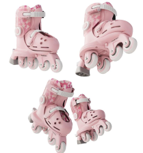 Роликові ковзани  Yvolution Switch Skates Рожеві Розмір 23-28 (YR25P4)
