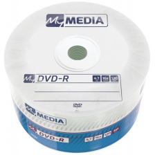 Диски  DVD-R MyMedia 4.7Gb 16X 16X MATT SILVER Wrap 50шт