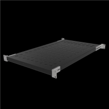 Полиця  MIRSAN 19", 1U, для шафи глибиною 1000 мм, чорна MR.SBR100.01_YK