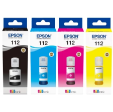 Комплект чорнил  Epson для L15150/15160 №112 127мл/3x70мл B/C/M/Y (SET112E)