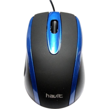 Мишка Havit V-MS753 USB Black/Blue (23938)