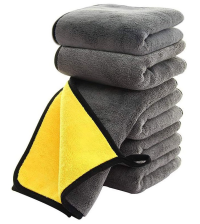 Мікрофібра  ColorWay автомобільна універсальна Super Dry 800gsm 50х60см жовто-сіра