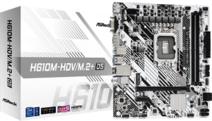 Материнська плата  AsRock H610M-HDV/M.2+ D5