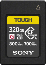 Карта пам'яті  Sony CFexpress Type A 320GB R800/W700 Tough CEAG320T.SYM