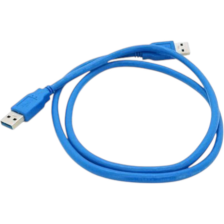 Кабель USB 3.0 AM/AM 1.5m blue Voltronic (YT-3.0AM+AM-1.5)