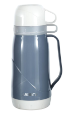 Термос Ardesto Gemini Gourmet 1800 мл, пластик, скляна колба, синій AR2618BLG