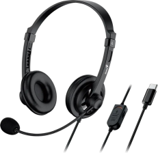 Навушники  Genius HS-230U USB-C Black (31710021405)