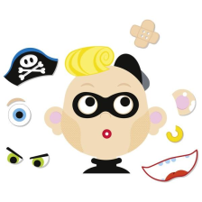 Іграшка розвиваюча goki Забавні гримаси хлопчик 58488G 58488G