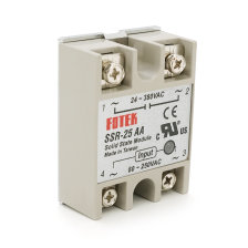  Твердотільне реле FOTEK SSR-25AA 25А 24-380В AC (YT23145)