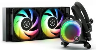 Система рідинного охолодження  EKWB EK-Nucleus AIO CR240 Lux D-RGB Black (3831109851678)