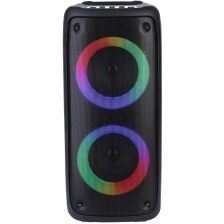 Портативна колонка Media-Tech 40W, Bluetooth/AUX/microSD/MP3/USB/TWS/КАРАОКЕ/LED чорна