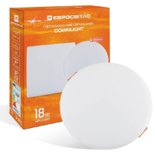 Світильник Євросвітло LED-R-120-18 4200К без рамки