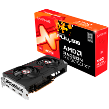 Відеокарта SAPPHIRE PULSE AMD RADEON RX 9060 XT GAMING OC 8GB DUAL HDMI / DP