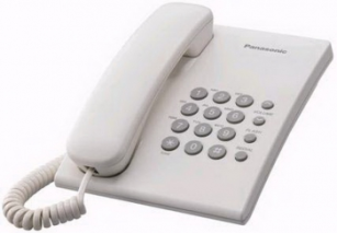 Дротовий телефон Panasonic KX-TS2350UAW