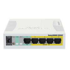 Комутатор  Mikrotik RB260GSP (CSS106-1G-4P-1S)