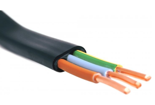 Кабель  ЗЗЦМ 707234 ВВГ-ПНГ 3х1,5 Чорний