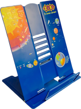 Підставка для книг  ZiBi металева синя (ZB.3503-02)