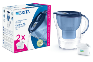 Фільтр-глечик  Brita Marella XL MXpro синій + 2 картриджа (1052786)