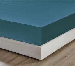 Простирадло на резинці  Ardesto Mix&amp;Match, 160х200+30см, 100% бавовна, сатин, океан ART1620FSB